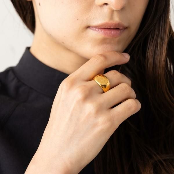 ジルサンダー 指輪 リング ゴールド メンズ JIL SANDER J29UQ0002