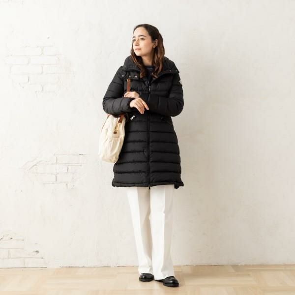 モンクレール ダウンジャケット コート フラメッテ ブラック