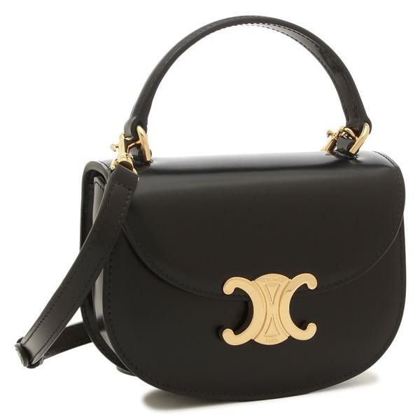 セリーヌ ショルダーバッグ ハンドバッグ ミニ ブザス クレア ブラック