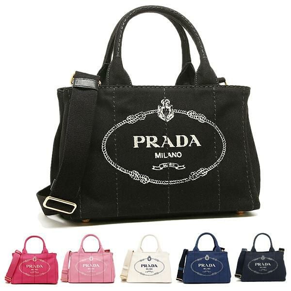 プラダ トートバッグ ショルダーバッグ カナパ レディース PRADA