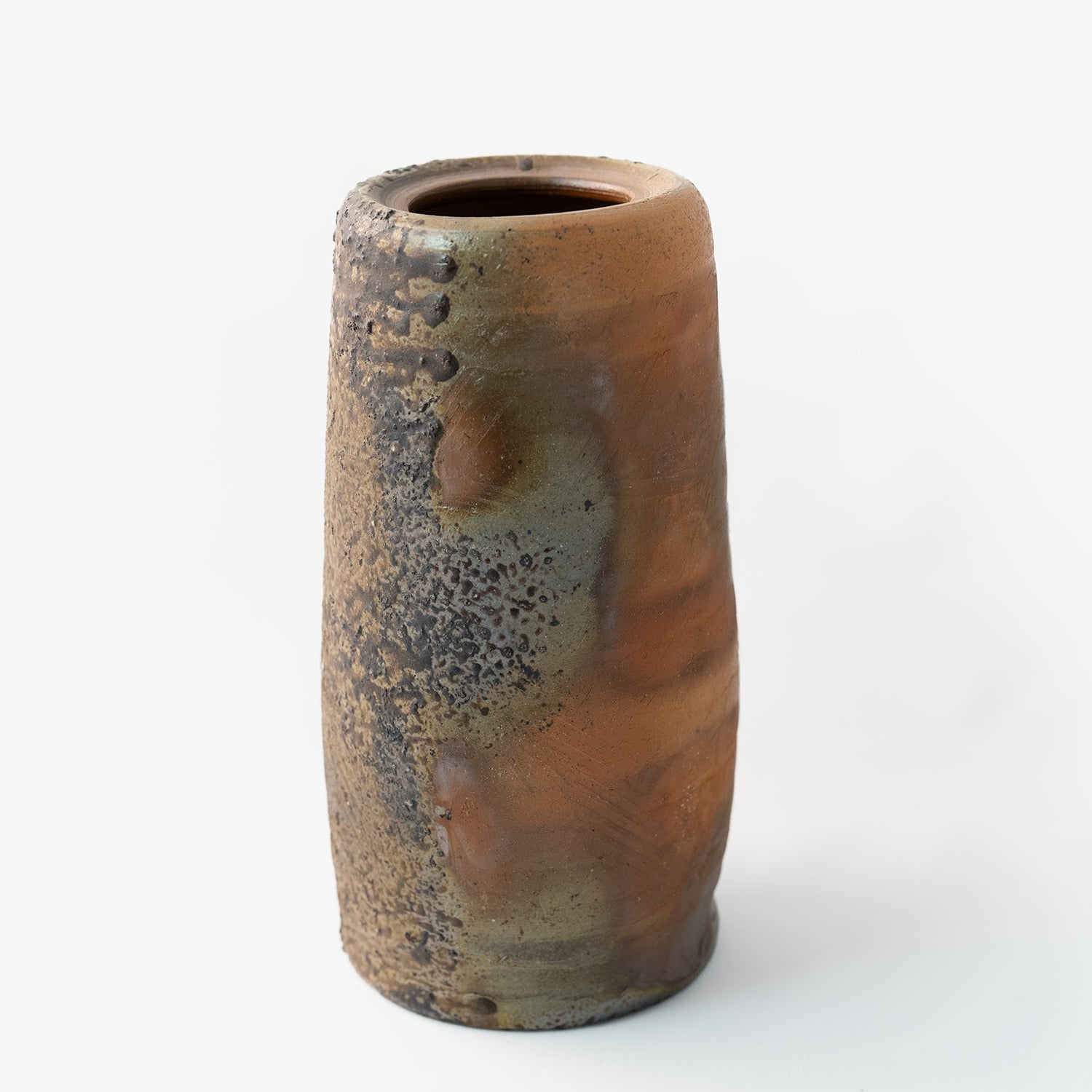 嶋幸博作】備前花入れ-01 – AYA-TORI