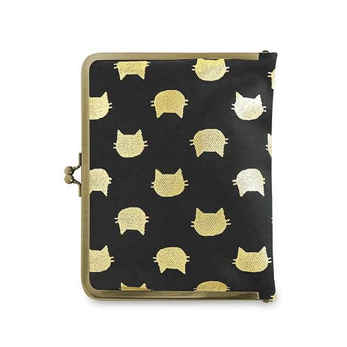 在庫商品】がま口ブックカバー500ページ用 文庫/A6/500P対応【HAKU