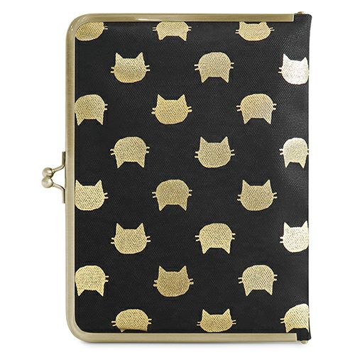 在庫商品】ブックカバー型がま口多機能ケース B6/360P対応【HAKU