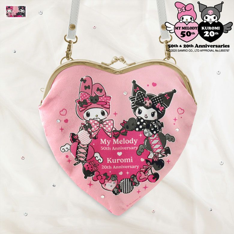 在庫商品】きもの根付けストラップ【マイメロディ＆クロミ】 | がま口