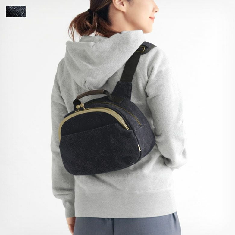 がま口ポシェット型ボディバッグ｜AYANOKOJI