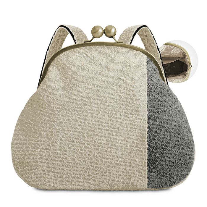 在庫商品】大玉がま口まるリュック【moco2】※がまろっく付き | がま口