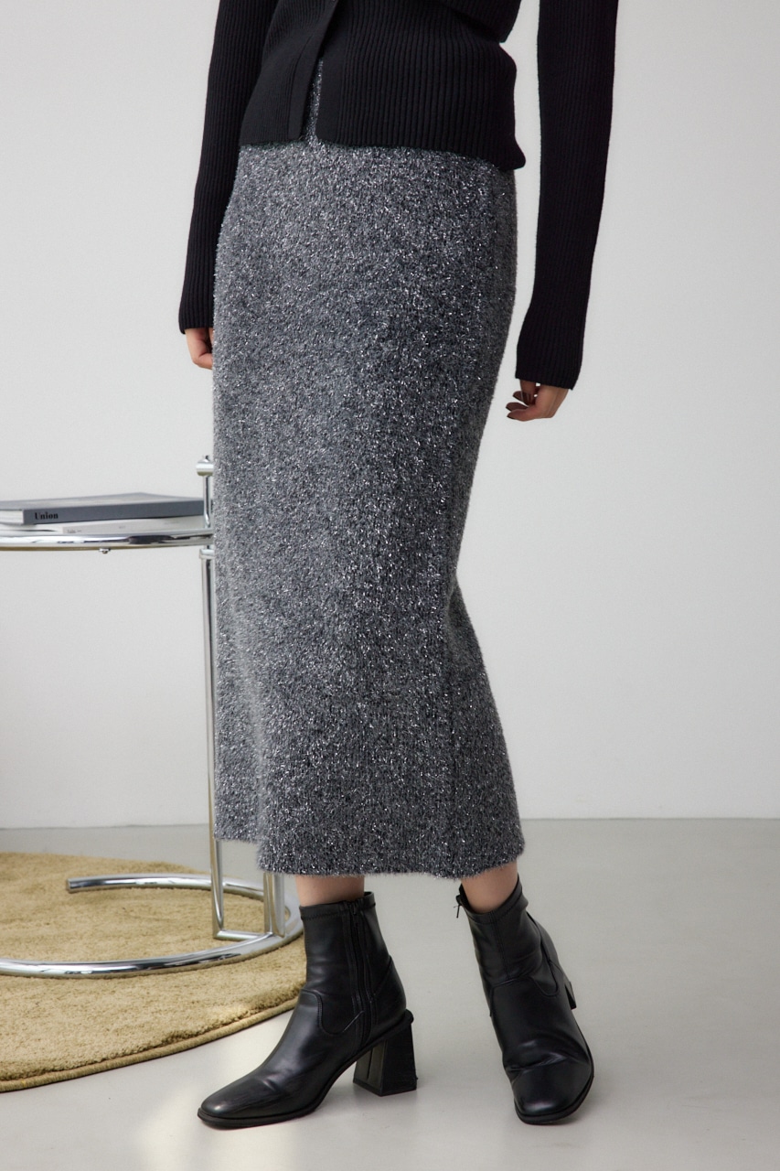 ラメシャギーニットスカート｜WOMEN｜250HAC71-541H｜AZUL BY MOUSSY