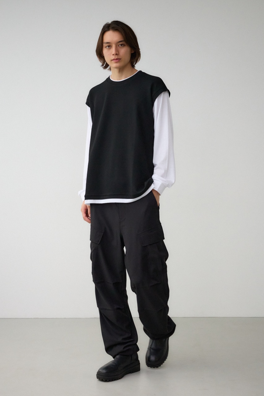 ベストセットロングTシャツ｜MEN｜251HAB80-048H｜AZUL BY MOUSSY