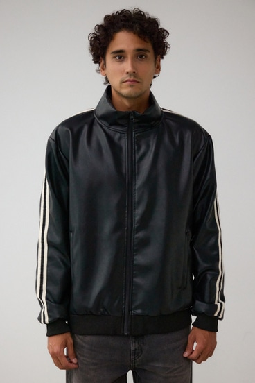 フェイクレザートラックジャケット｜MEN｜251HAC30-343H｜AZUL BY