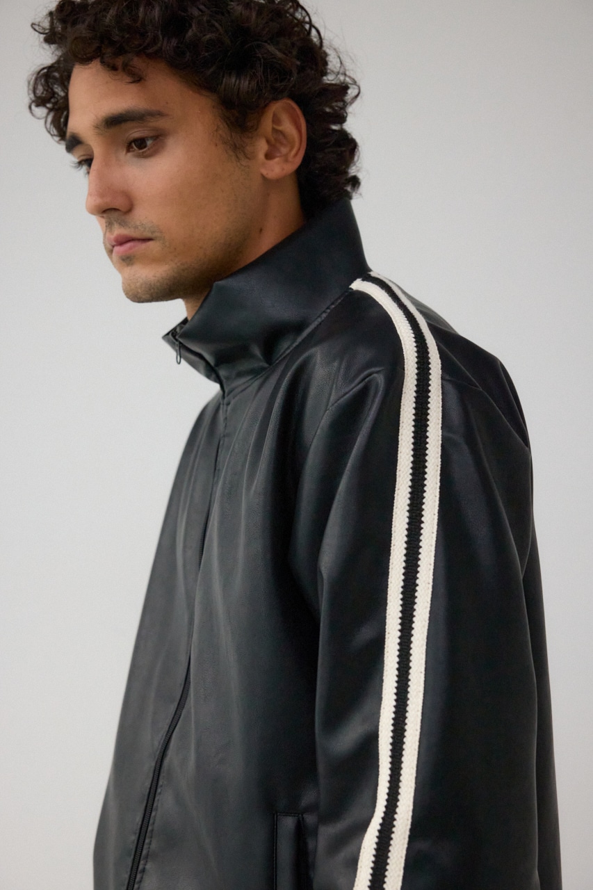 フェイクレザートラックジャケット｜MEN｜251HAC30-343H｜AZUL BY