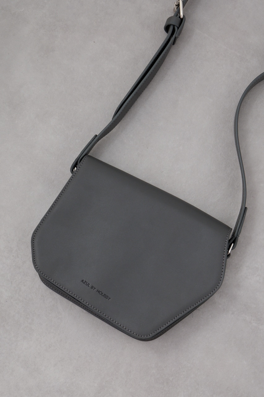 フェイクレザースクエアショルダーバッグ｜MEN｜251HAT55-237I｜AZUL