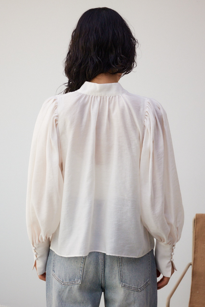 2WAYシアーリボンブラウス｜WOMEN｜250HSF30-096B｜AZUL BY MOUSSY