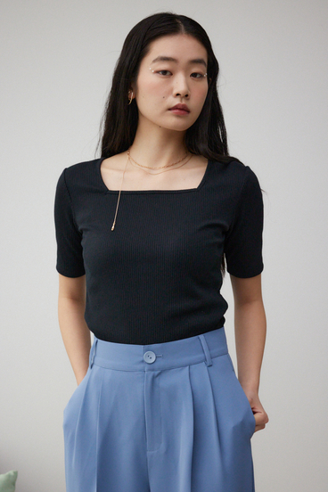 2WAYリブトップス｜WOMEN｜250HSF80-332D｜AZUL BY MOUSSY（アズール