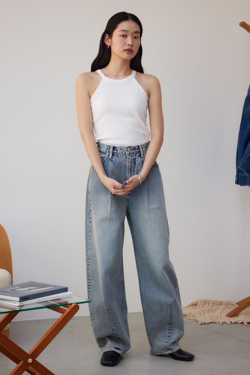 ベーシックカップ付ホルターネックタンクトップ｜WOMEN｜250HSM80-483D