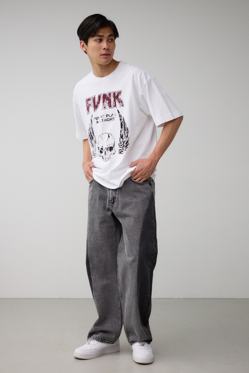 FUNKロックTシャツ｜MEN｜251HSB90-428E｜AZUL BY MOUSSY（アズール