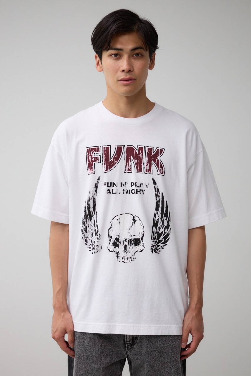 FUNKロックTシャツ｜MEN｜251HSB90-428E｜AZUL BY MOUSSY（アズール