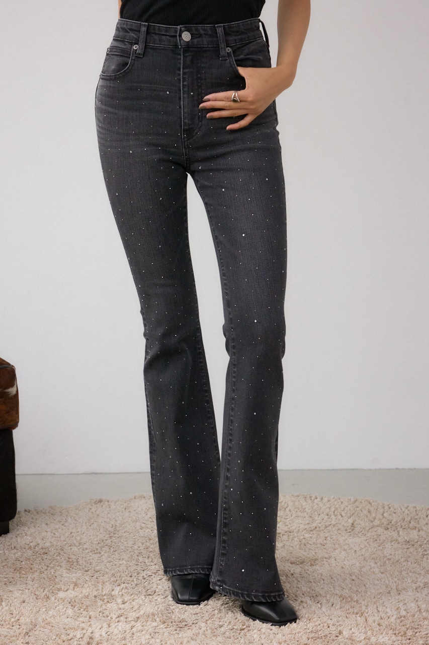 AZUL DENIM ラインストーンフレアデニム｜WOMEN｜250IAC12-0281｜AZUL