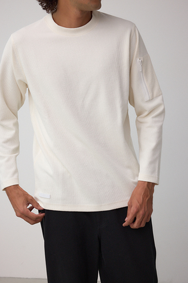 スリーブポケット長袖トップス｜MEN｜251IAB80-0041｜AZUL BY MOUSSY