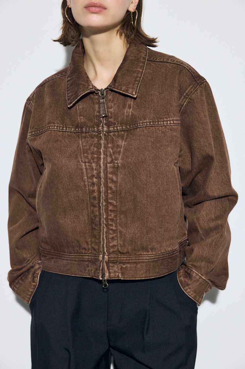 AZUL DENIM ダブルジップブルゾン｜WOMEN｜250JSB10-4321｜AZUL BY