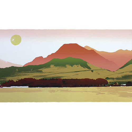 有明山の版画 | 安曇野SKY版画工房