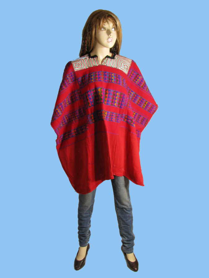 ウィピルポンチョ グアテマラ衣装