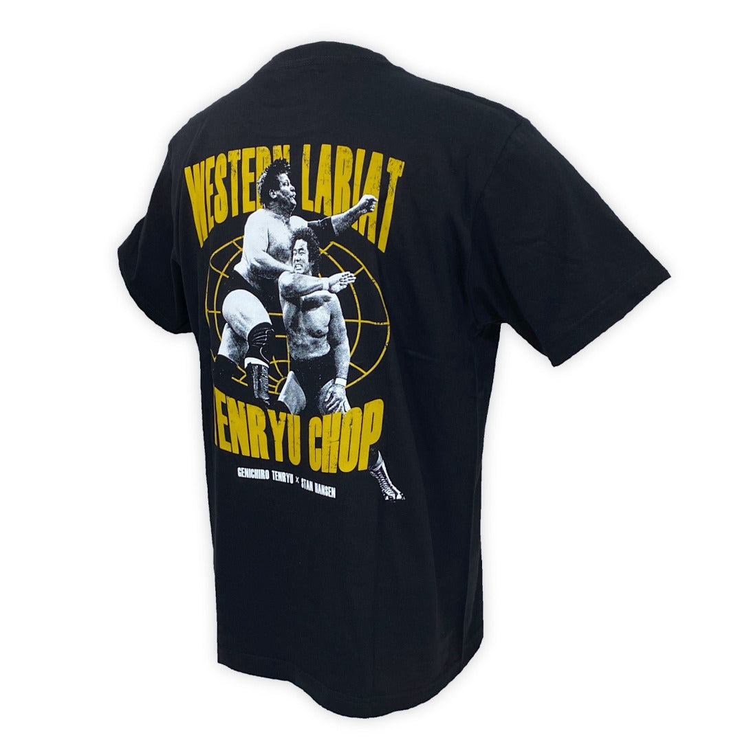 天龍源一郎xスタン・ハンセン Tシャツ (ブラック) – プロレス専門店