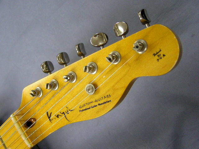 K.Nyui Custom Guitars KNTE Vintage Natural – 神戸ギターショップ B-West