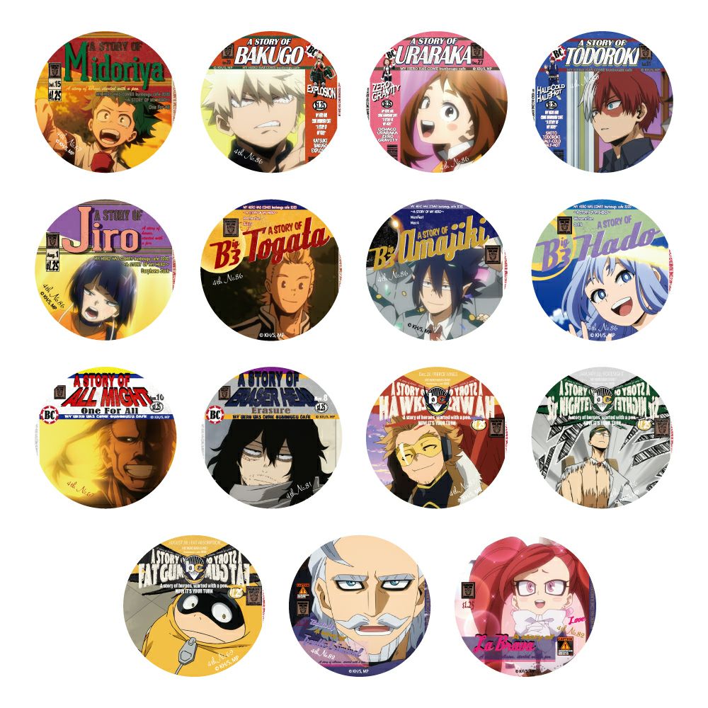 A STORY BOOKモチーフ 4期フィーチャー 缶バッジ | 文房具カフェ