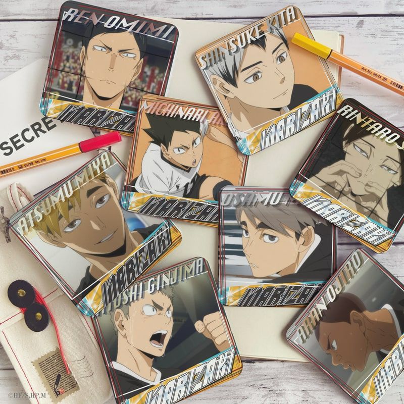 ハイキュー!! A page of youthコースター ランダム販売 稲荷崎
