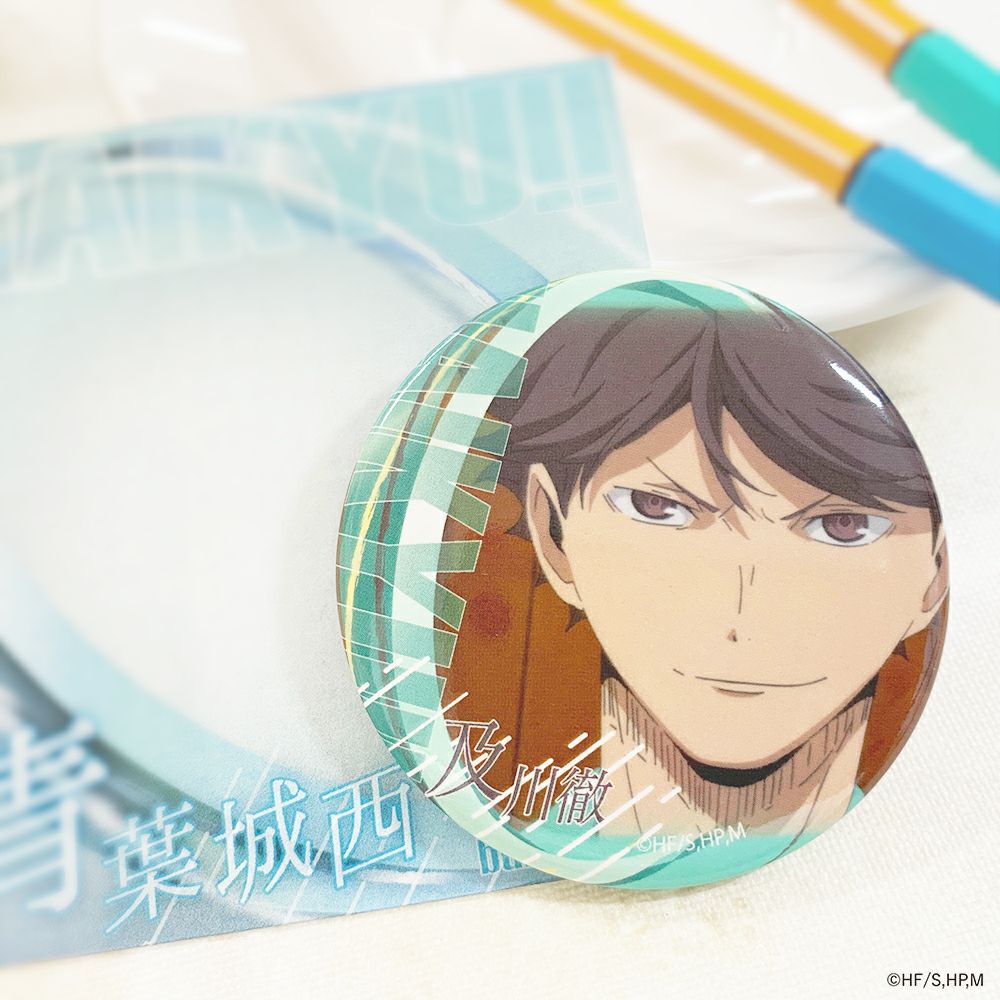 ハイキュー!! A page of youth缶バッジ 及川徹 | 文房具カフェ