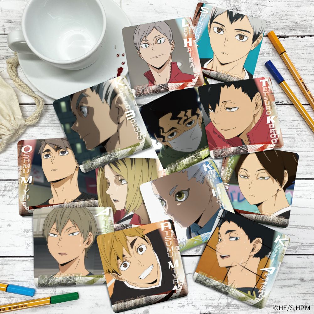 ハイキュー!! コースターランダム販売 グループ全国 (単品) | 文房具