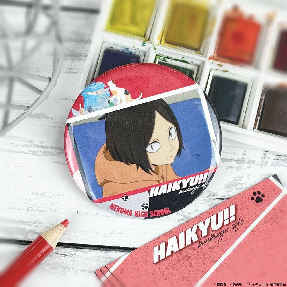 ハイキュー!! A page of youth缶バッジ 田中龍之介 | 文房具カフェ