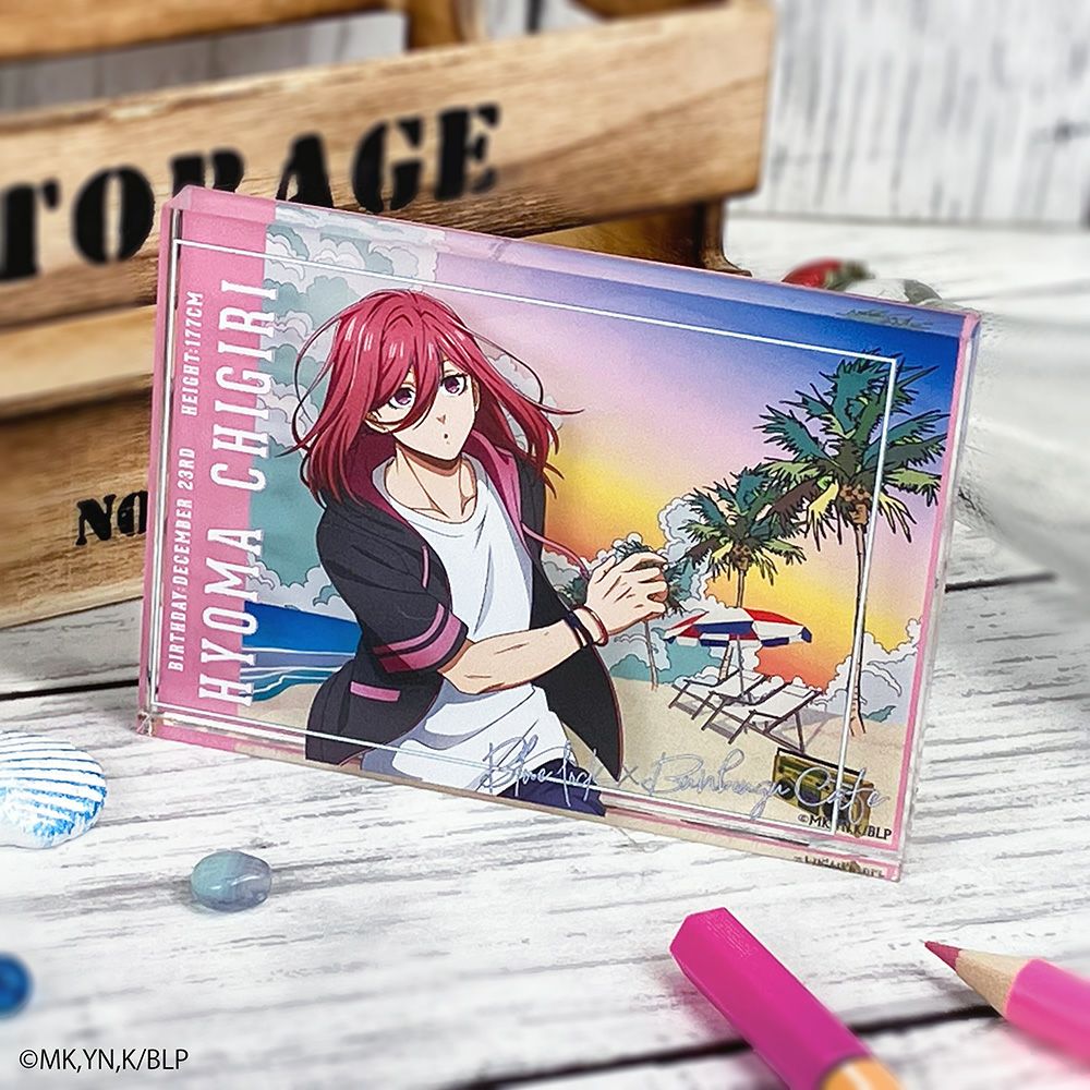 ブルーロック×文房具カフェ シーサイドモチーフ アクリルブロック 千切