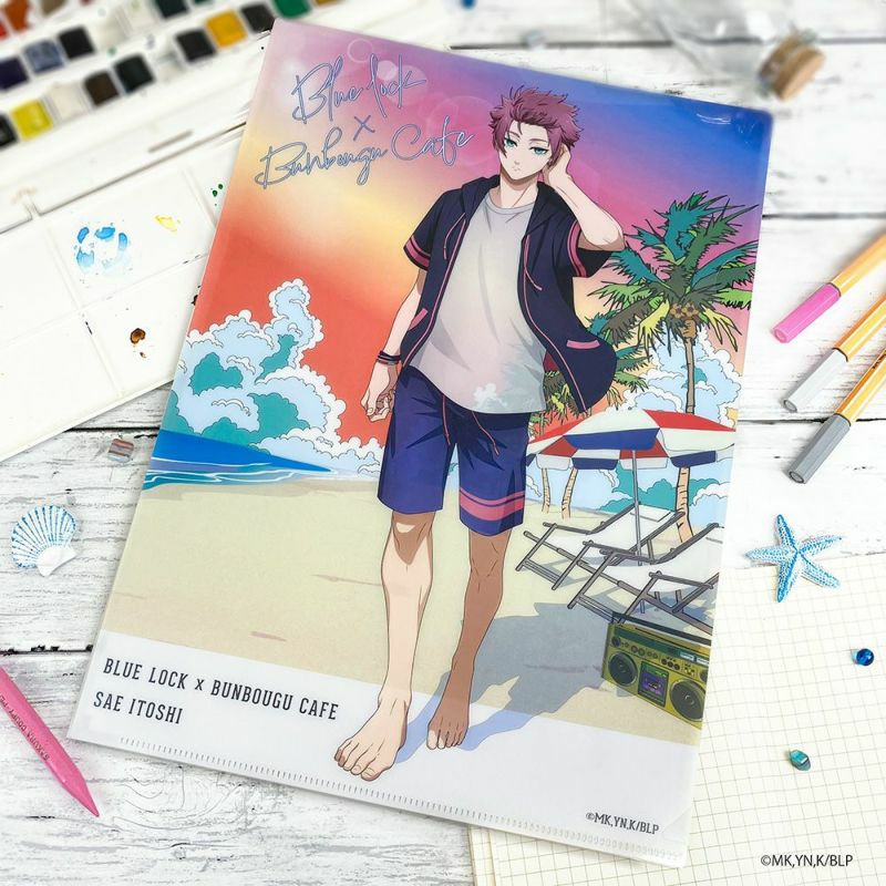 ブルーロック×文房具カフェ ワッペンモチーフ 缶バッジ 糸師冴