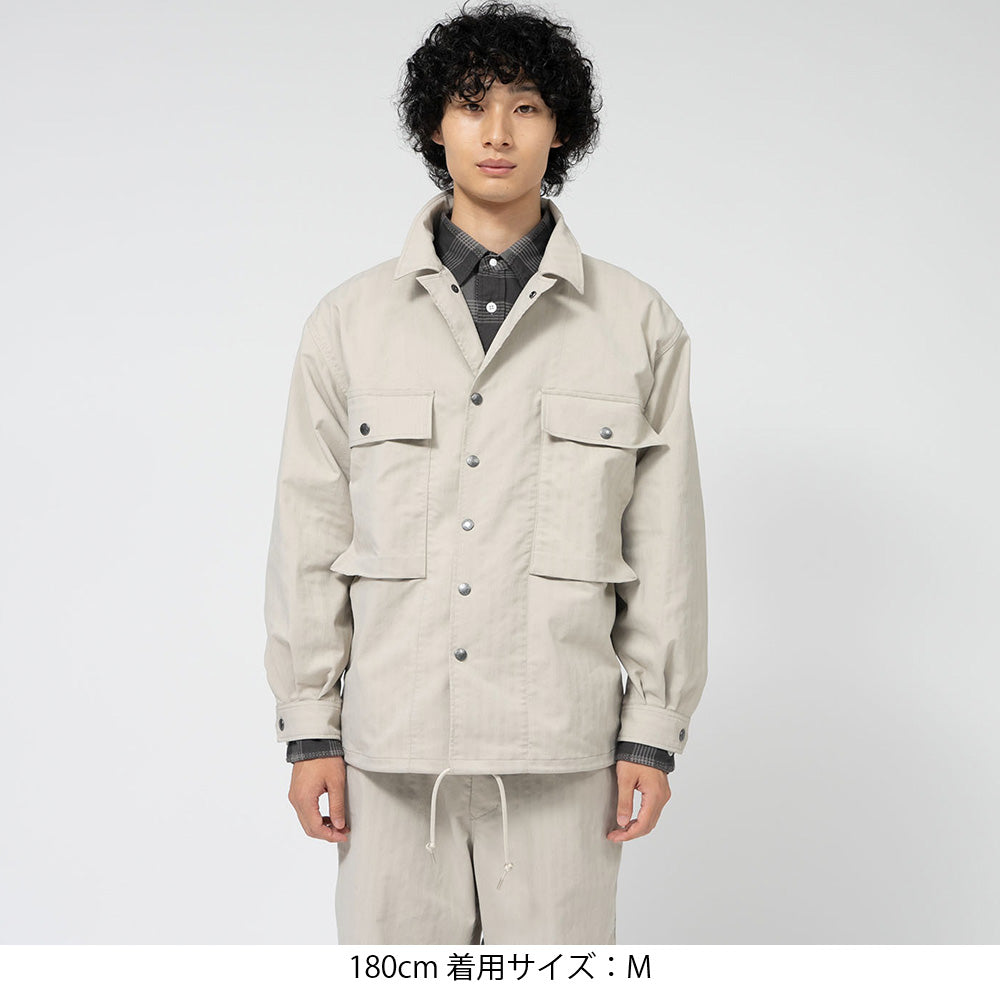 ヘリンボーンフィールドシャツジャケット – BAMBOO SHOOTS ONLINE
