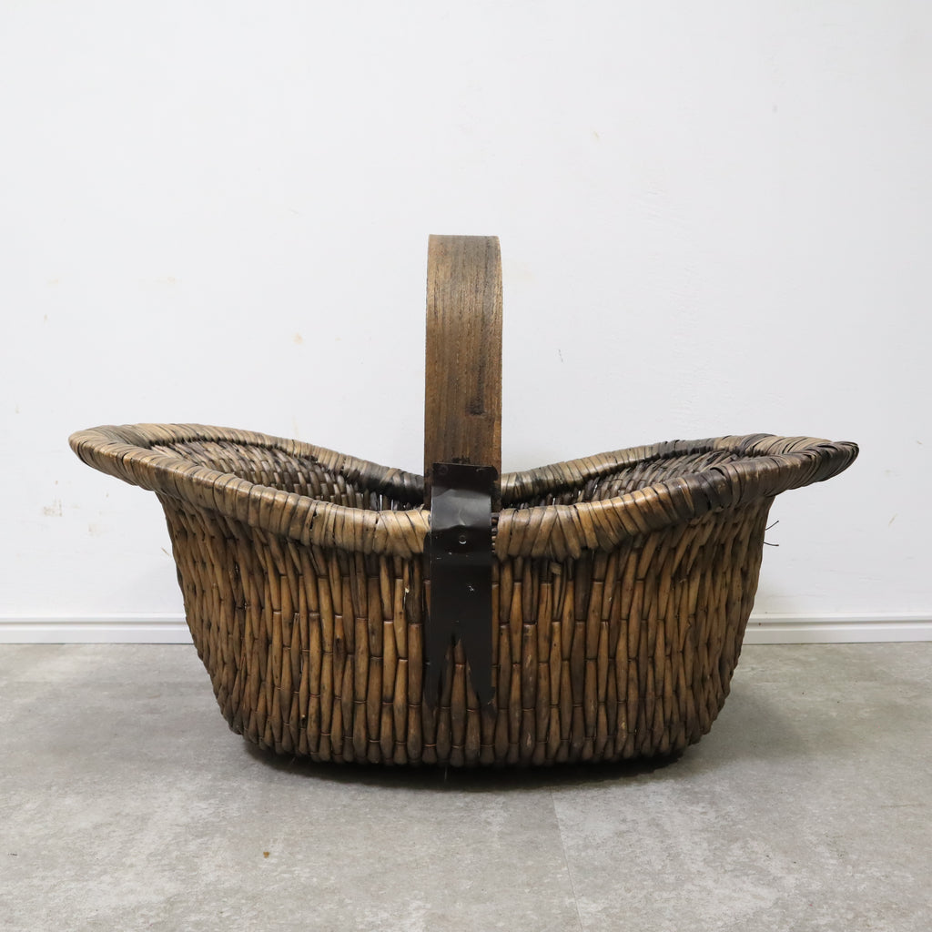 希少品】北欧雑貨スウェーデンヴィンテージジュニパーバスケット 籠