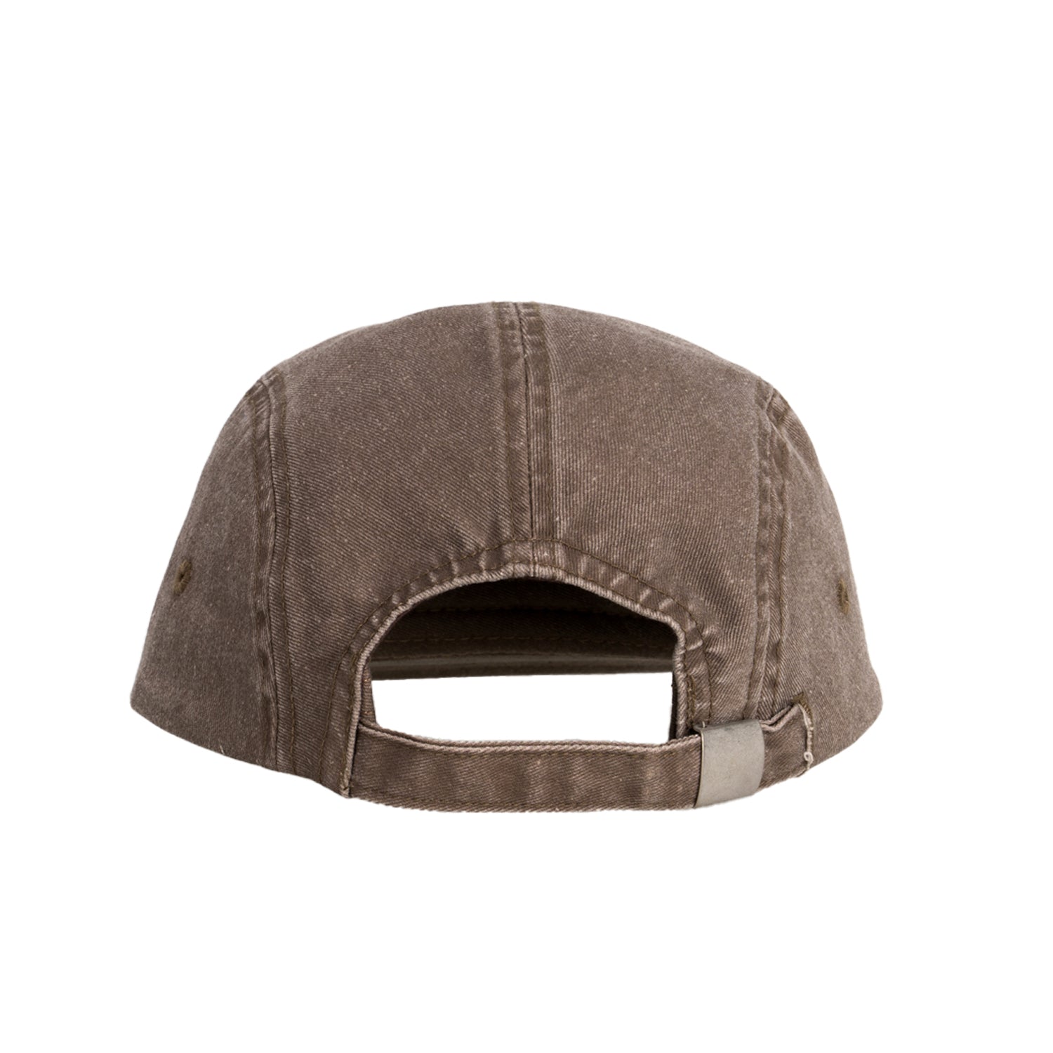 Washed 5 Panel Cap - Brown | Banwood