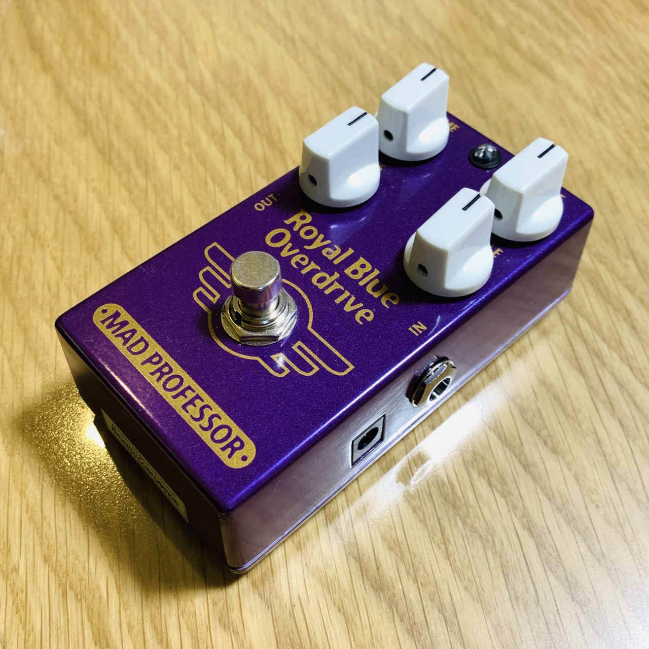 レビュー】MAD PROFESSORのRoyal Blue Overdriveは透明感のある