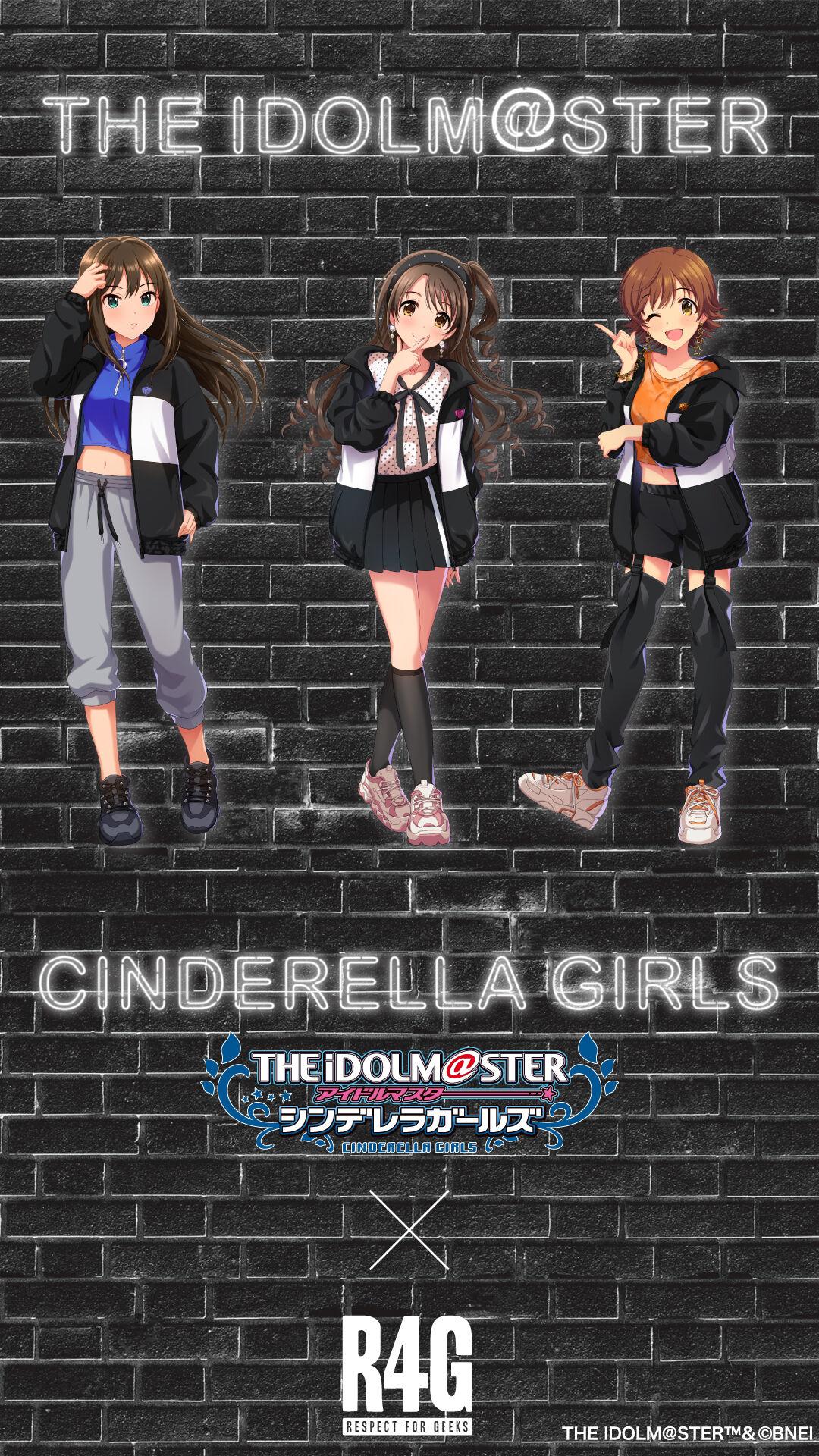 アイドルマスターシンデレラガールズ×R4G 第四弾 等身大タペストリー