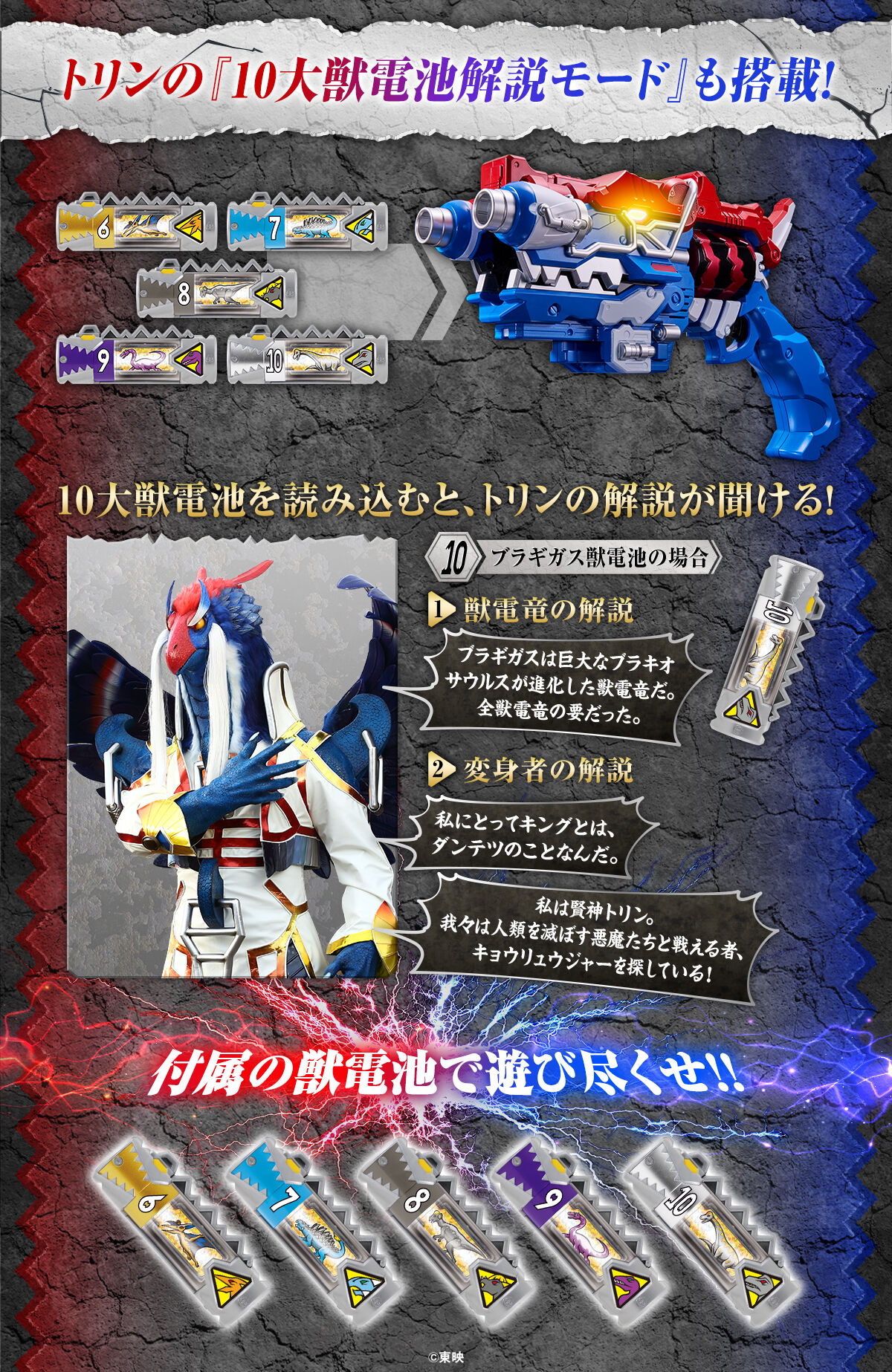 ギガガブリボルバー -MEMORIAL EDITION- | 獣電戦隊キョウリュウジャー