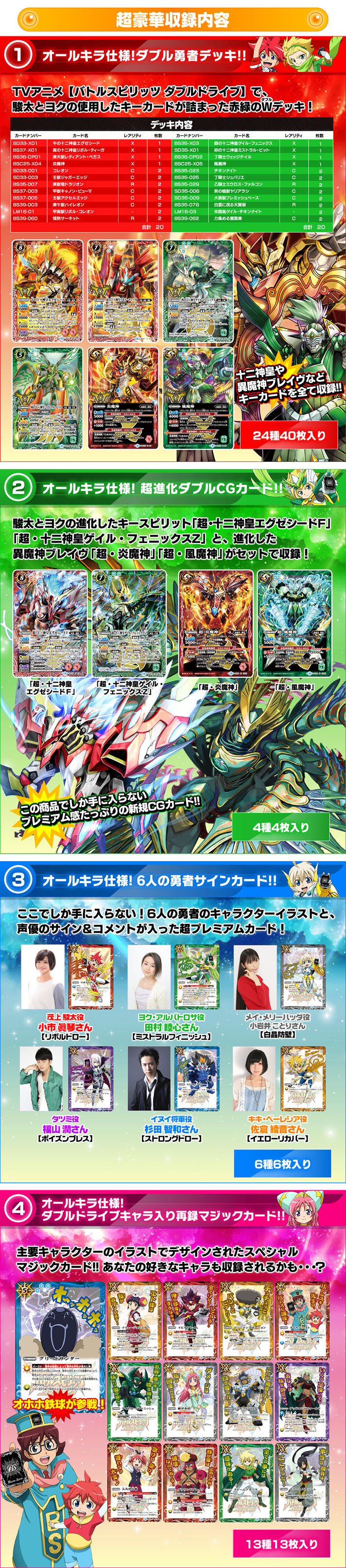 抽選販売】バトルスピリッツ ダブルドライブ 神皇プレミアムBOX