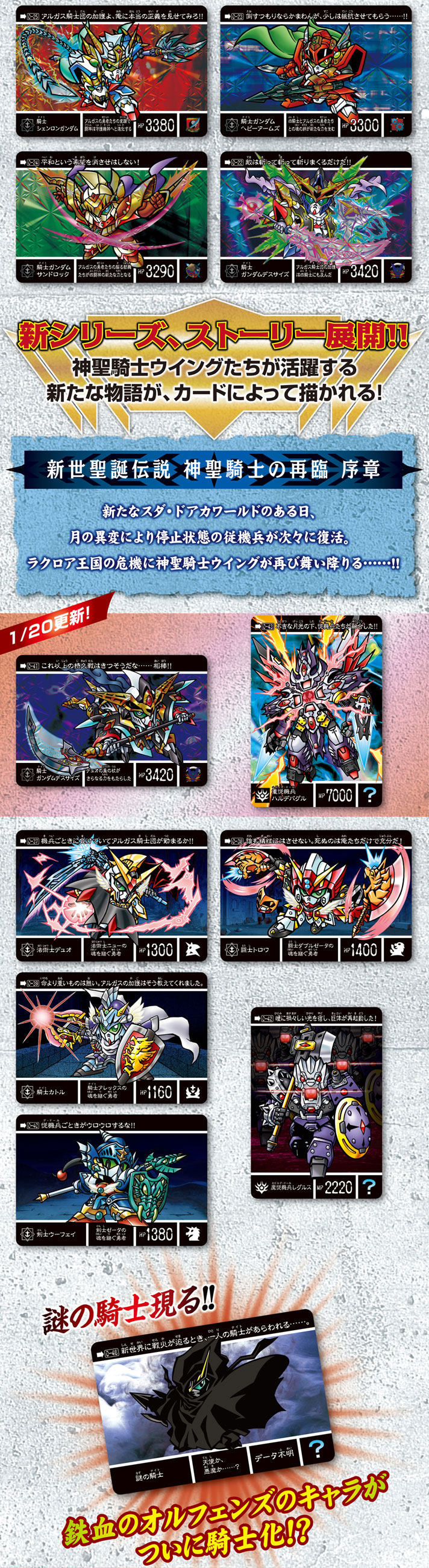 新約SDガンダム外伝 新世聖誕伝説 神聖騎士の再臨 | SDガンダム