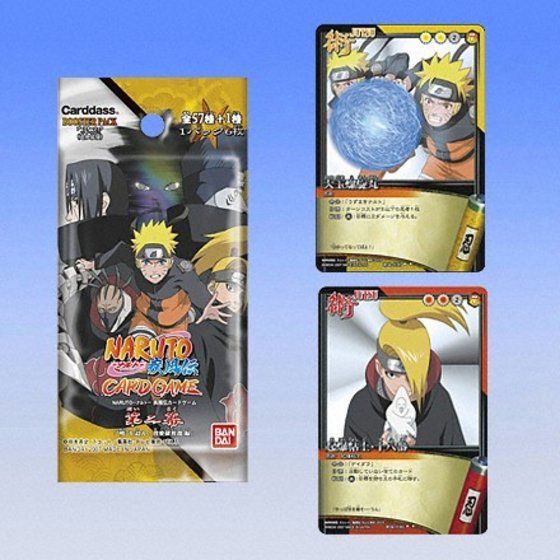 NARUTO カードゲーム スターター 忍兵法札大全 迅雷の書 烈火の書 未