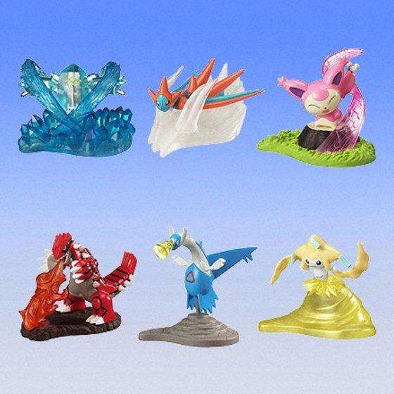 ポケットモンスター フィギュア 6体セット ザ・ポケモンバトル2