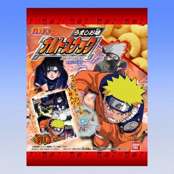 バンダイ 商品・サービスサイト | ナルトスナック うましお味 | 商品情報