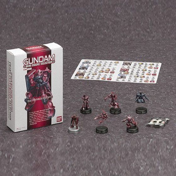 GUNDAMミニフィギュアセレクション シャア専用セレクション | バンダイ