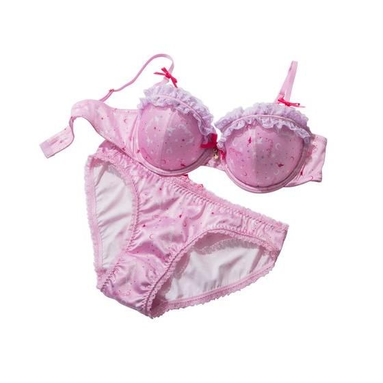 PEACH JOHNコラボ】 セーラームーン総柄ブラセット Pink | 美少女戦士