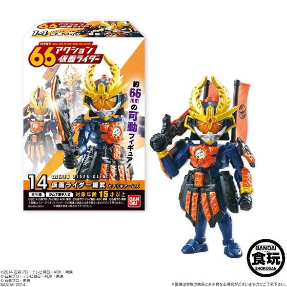 66アクション仮面ライダー4（10個入） | 仮面ライダードライブ 食品
