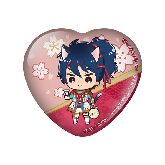 遙かなる時空の中で in ナンジャタウン2020」ハート缶バッジ