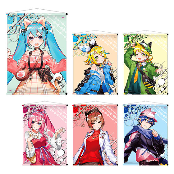 初音ミク in ナンジャタウン 2020」特大B0タペストリー Art by Mika